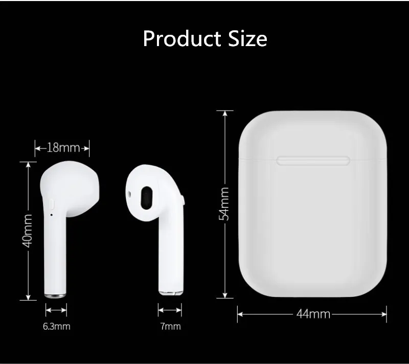 I9S TWS беспроводные наушники портативные мини Bluetooth гарнитуры невидимые наушники i7S TWS i24 TWS наушники для iPhone Android Xiaomi