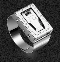 Zodiac series pattern finger blade self-protection ring protective blade self-protection product female concealed weapon self-pr Zodiac series pattern finger blade self-protection ring protective blade self-protection product female concealed weapon self-pr