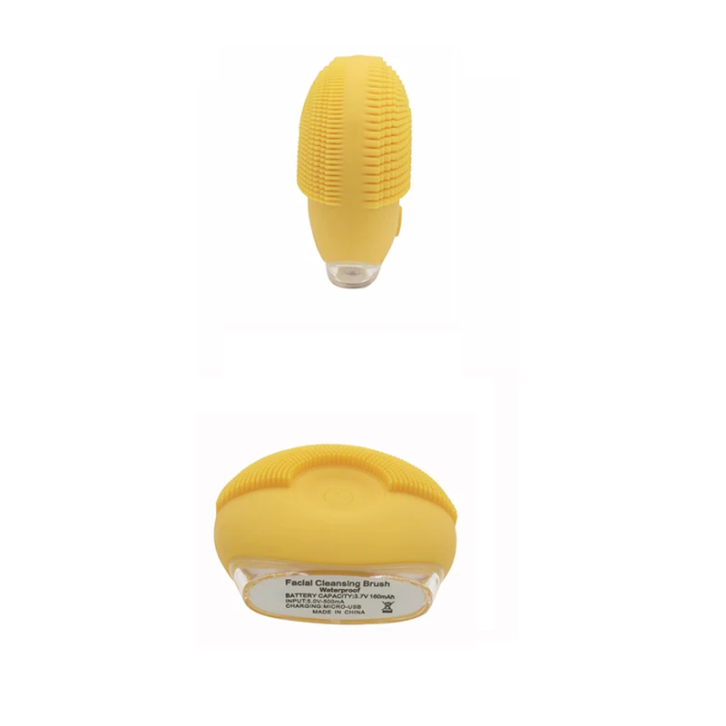 facial clean brush yellow 11