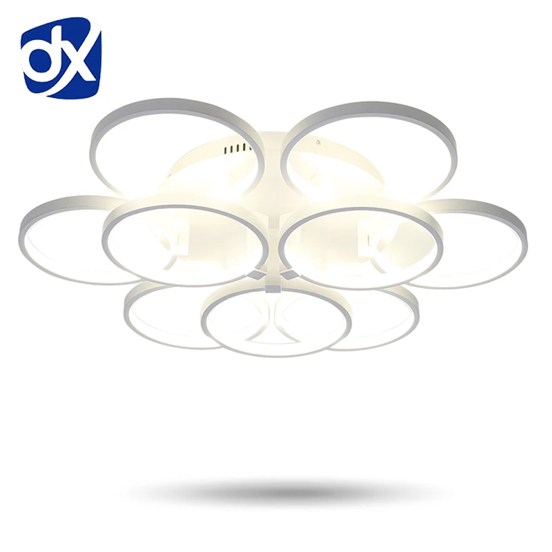 

Super-thin Circel Rings Modern LED Ceiling Chandelier Lamp Living Room Bedroom Modern LED Ceiling Chandelier Lights Fixtures