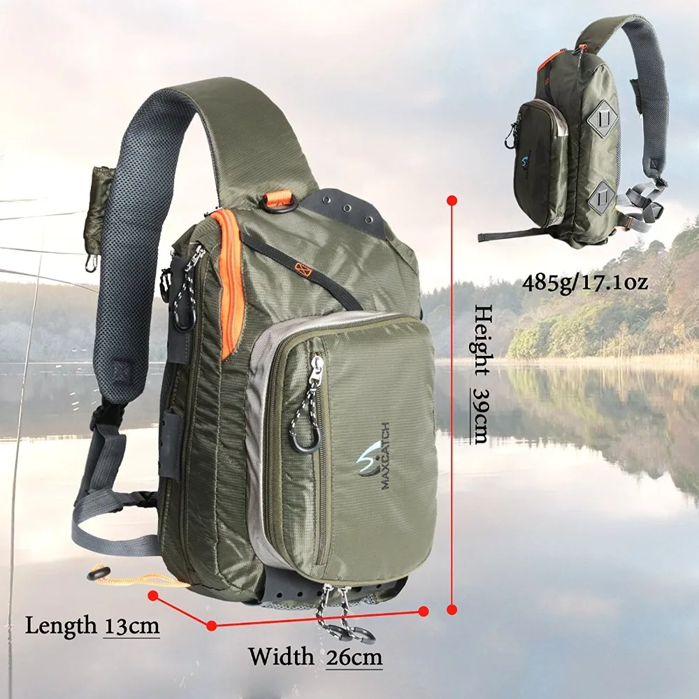 Maximumcatch Fly Fishing Sling Pack 3 слоя Рыболовная Сумка