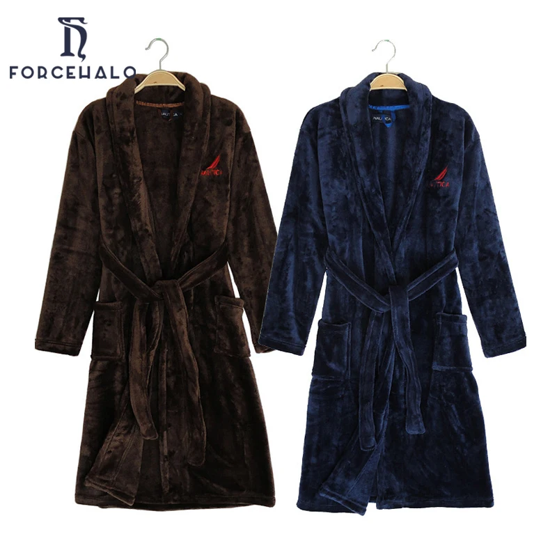2017 New Arrival Bathrobe Men Soft Terry Bathrobe For Men 5 Colors