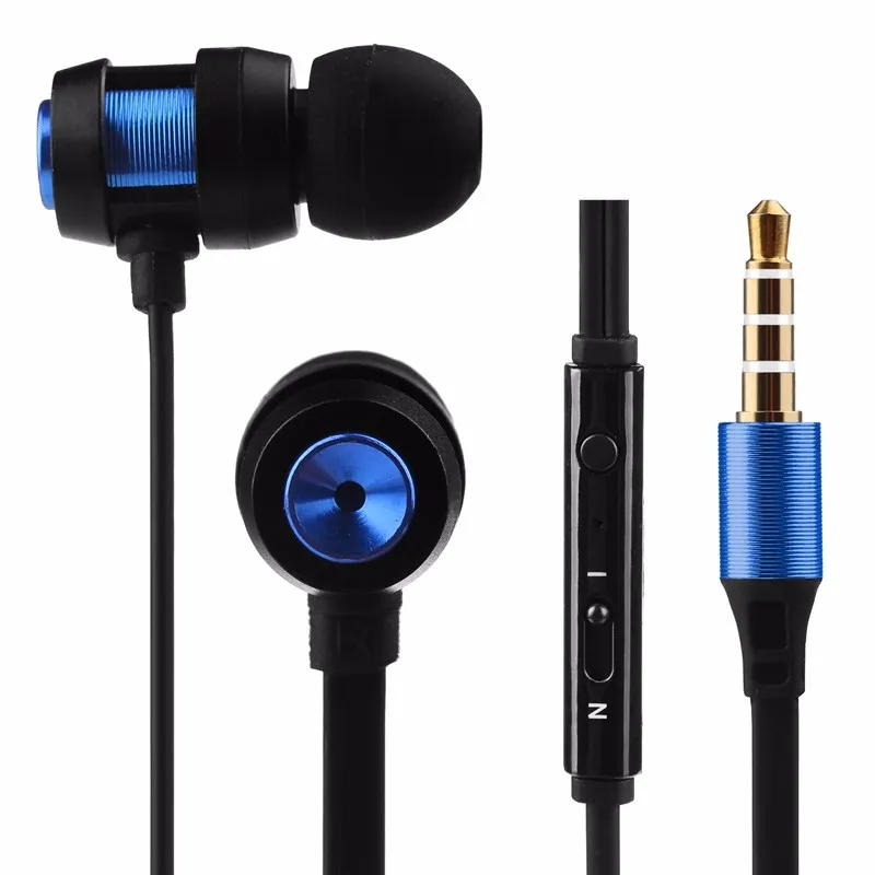 Wired Earphone With Mic Stereo Earphones In-Ear Headset Bass Music Sport Earbuds Noise Cancelling For iPhone 6s Plus Samsung MP3 (10)