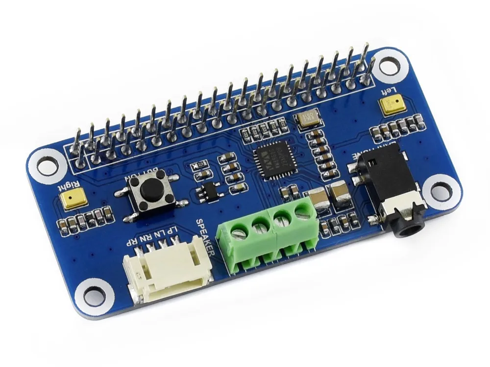 Alto-falantes para Pi 4B, 3B, 3B, Zero, 2 W, 2 W