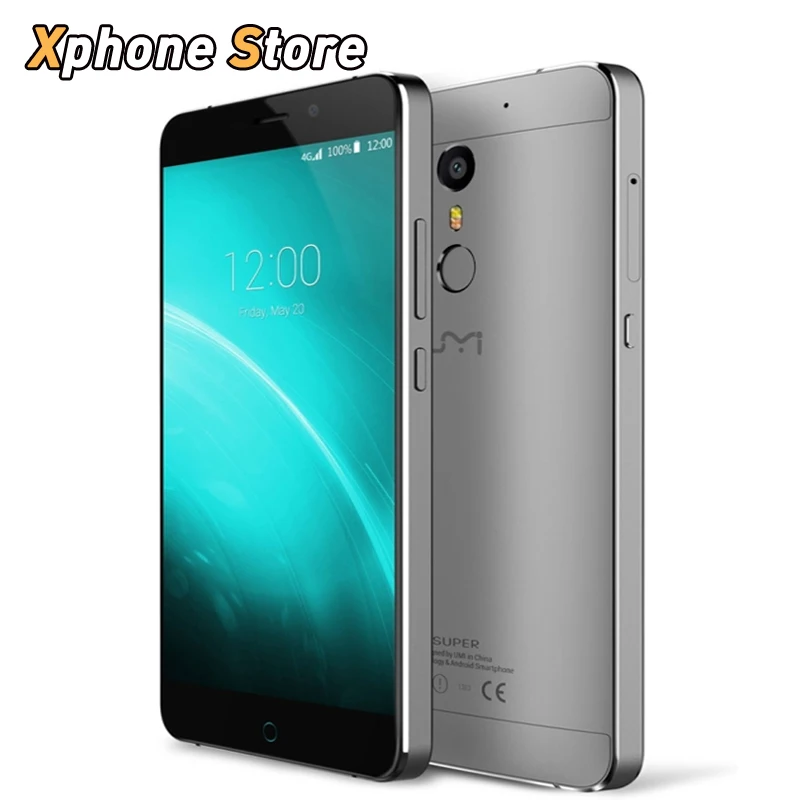 4G Original UMI SUPER 32GB ROM 4GB RAM 5.5 inch Android 6.0 Helio P10 Smartphone Octa Core 2.0GHz Dual SIM FDD-LTE Cellphone