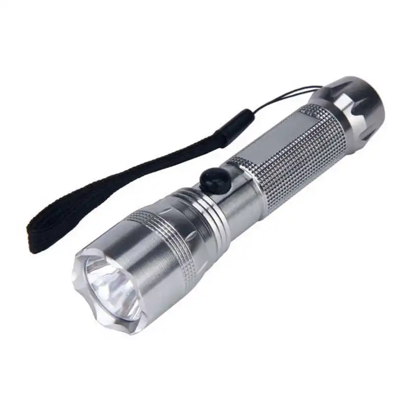 Powerful led flashlight XPE-R3 LED 1200 Lumens Lamp Clip Mini Penlight Flashlight Torch fanatic,use AA battery #3S26 (2)