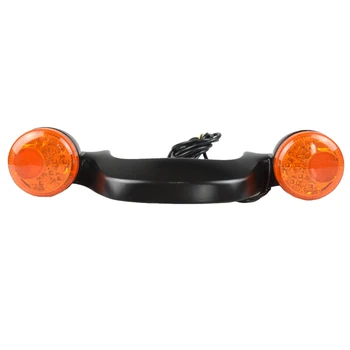 

Motorcycle Black Rear LED Brake Light Turn Signal Bar For Harley Touring Street Road Glide 10-16 New