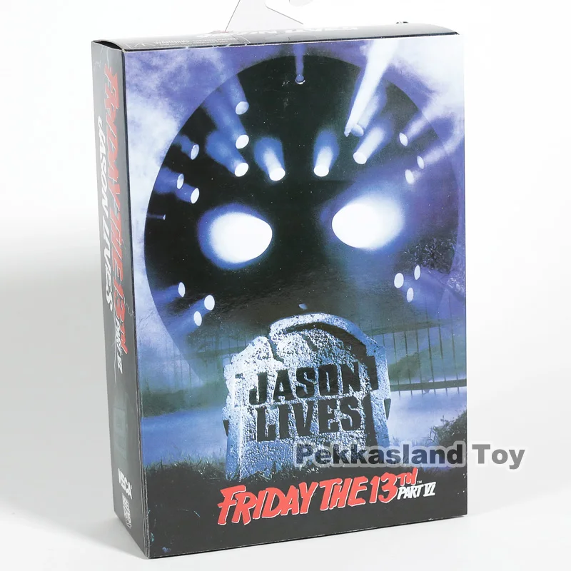 NECA Friday the 13th Part VI: Jason Lives ПВХ фигурка Коллекционная модель игрушки