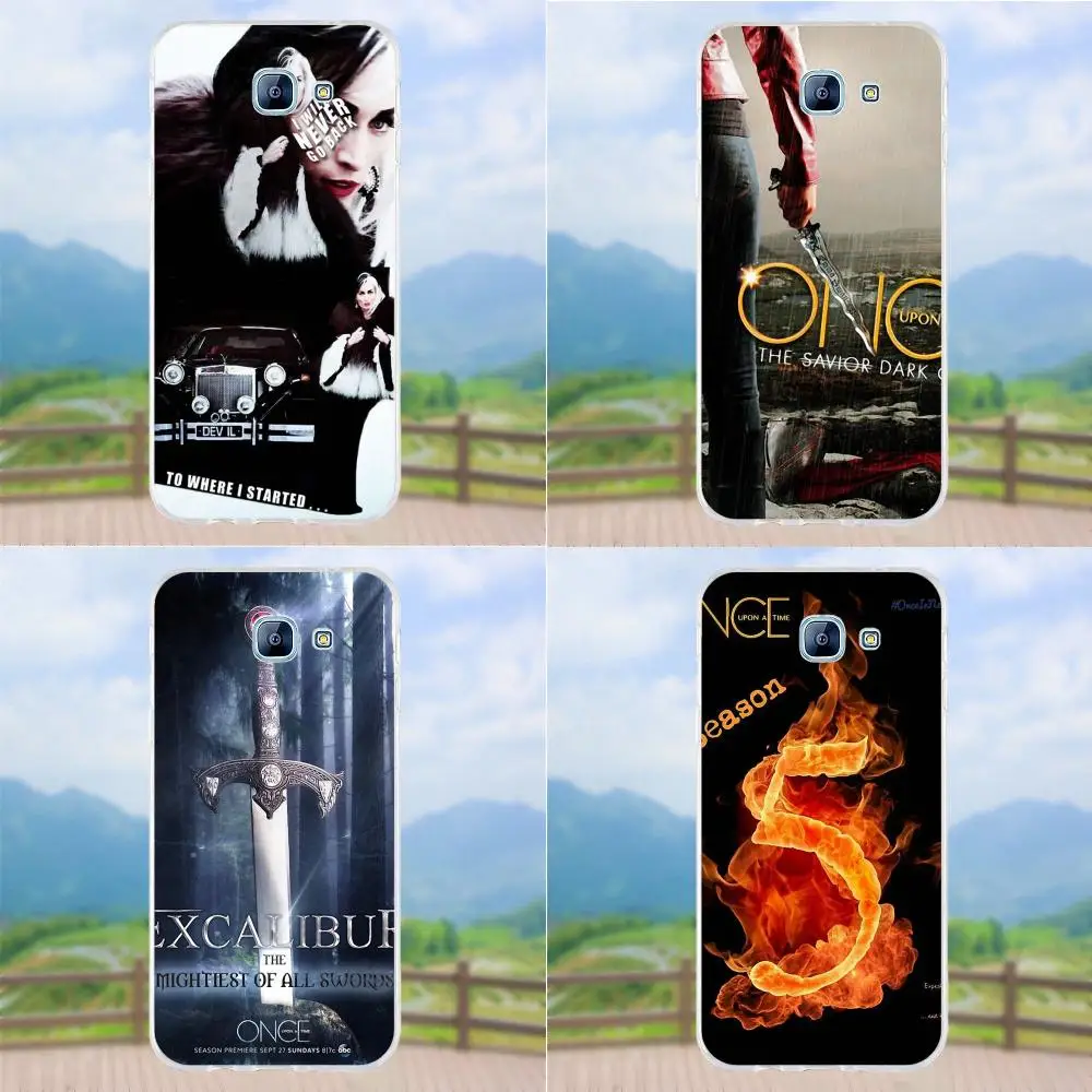 

Soft Silicone TPU Transparent Screen Protector Ouat Once Upon A Time For Samsung Galaxy A3 A5 A7 J1 J2 J3 J5 J7 2015 2016 2017