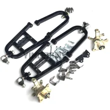 Картинг четырехколесный шпиндель 110/10 мм фланец колеса сидя Quad Багги ATV передние Маятники