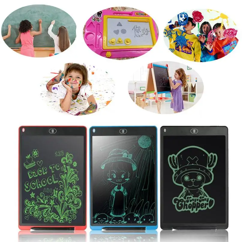 

Cobee 12 Inches Writing Board Writing Tablet Electronic Tablet Flexible Portable LCD Home School Children drawing board