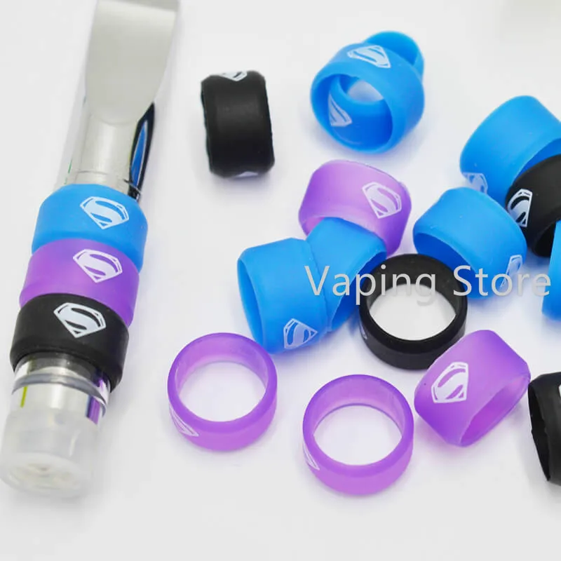 5 шт. резиновый силиконовый вейп группа кольца для масло CBD Vape Танк набор
