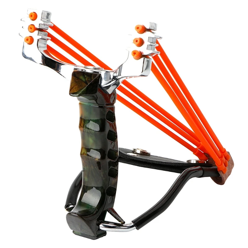

Folding Wrist Slingshot Catapult Outdoor Games Powerful Hunting Bow & Arrow Slingshot Tools Hunting Accessories