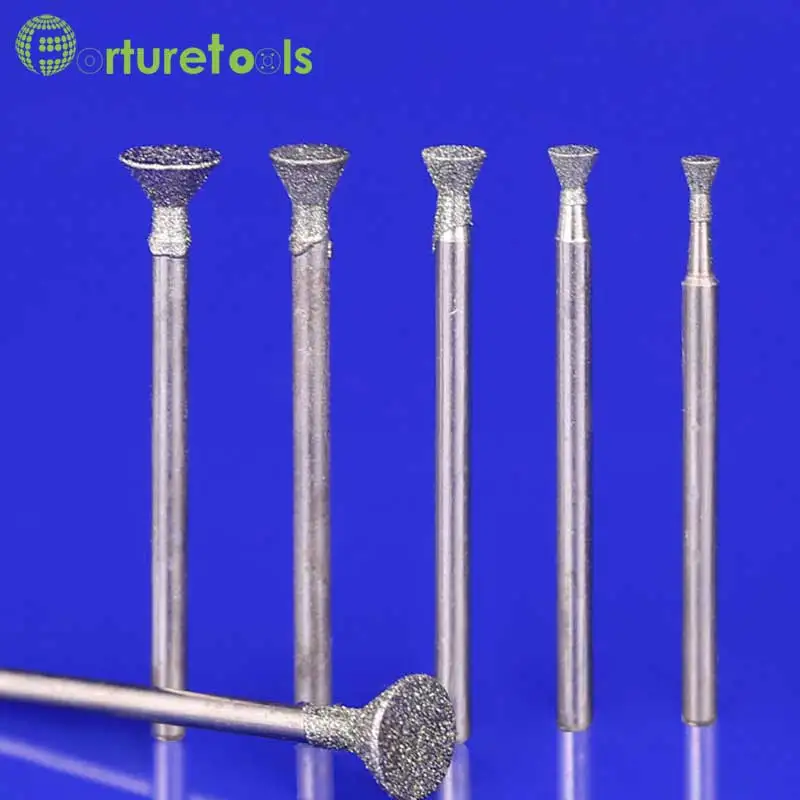 50pcs diamond mounted point dremel rotary tool mounted wheels Head dia 0.5~8mm Shank dia 2.35mm shapes type I TZ45 50pcs diamond mounted point dremel rotary tool mounted wheels Head dia 0.5~8mm Shank dia 2.35mm shapes type I TZ45