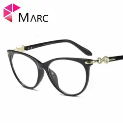MARC для женщин 2018NEW оптический черный стекло es плотная фиолетовый очки модные очки с прозрачной оправой Ясно Cat розовый 97544