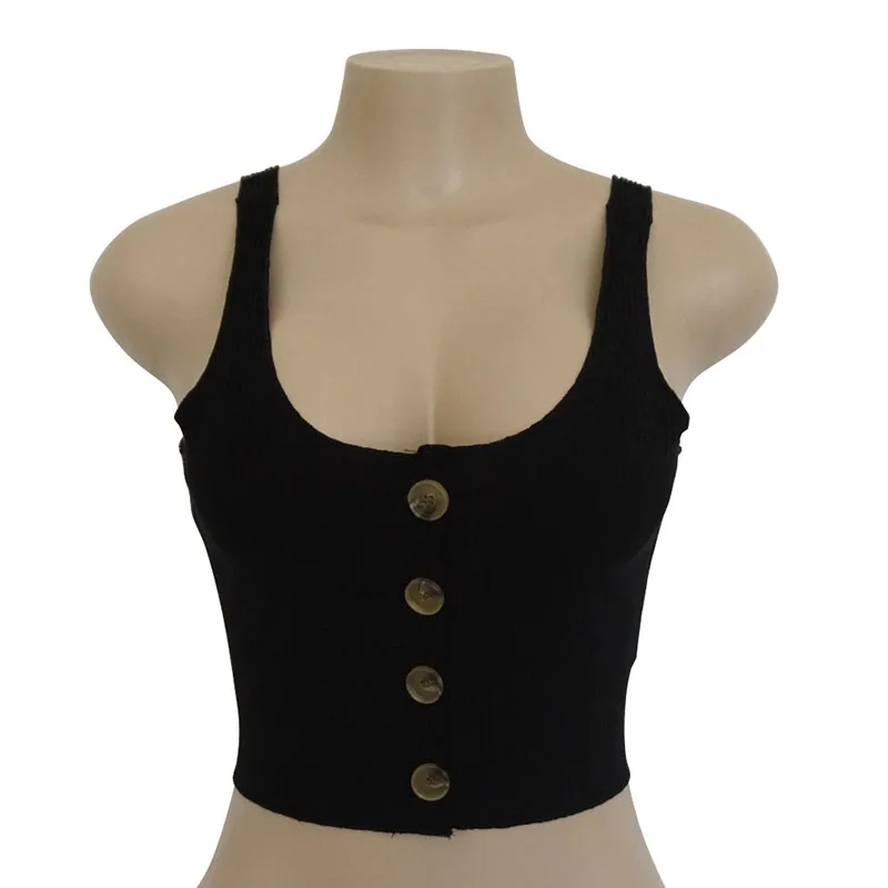 Women-Fashion-Sexy-Short-Sleeve-Crop-Top-Button-Solid-Color-Short-Section-Camisole-Casual-Wild-Jacket-Slim-Short-Shirt-TP0032 (10)