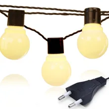 Светодиодный гирлянда на свадьбу, сказочные лампочки, Рождественский светодиодный шар, гирлянда, светодиодный Сказочный светильник, вечерние гирлянды для сада, IP44