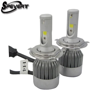 

SPEVERT Super Bright H1 H4 H7 LED Car Headlight Kit Ampoules 110W 20000LM COB 6000K Diamond White Replacement bulbs 12v 24v