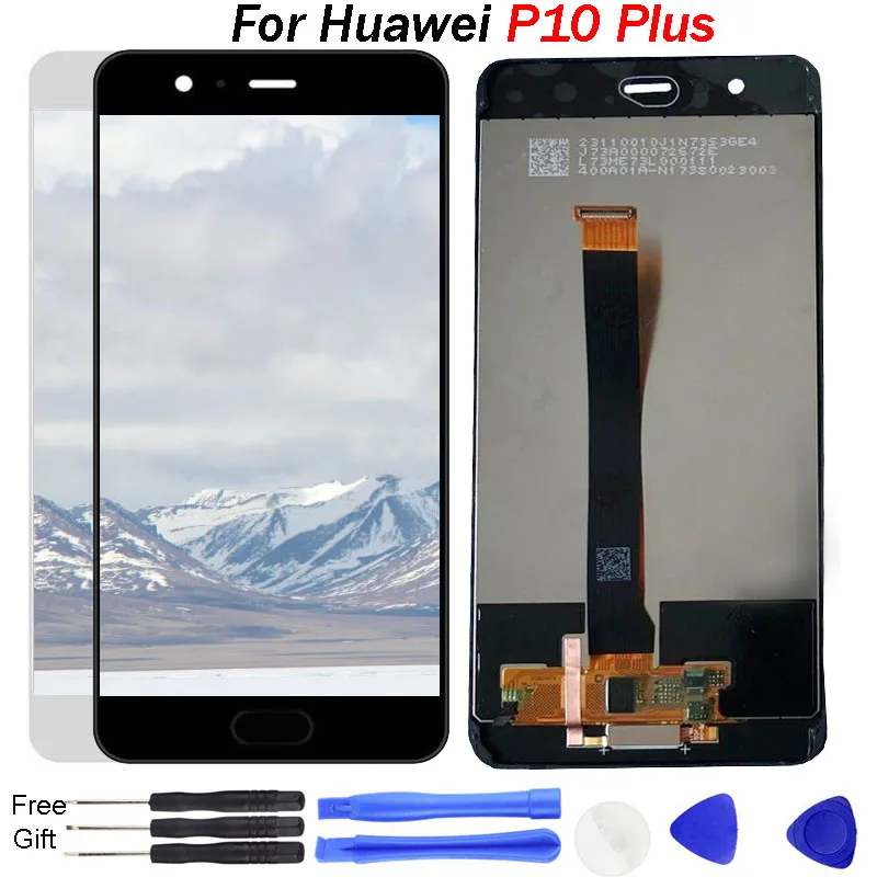 

For Huawei P10 Plus LCD Display 2560*1440 Touch Screen Digitizer Assembly Repair Replacement Parts VKY-L09 VKY-L29 LCD Tools