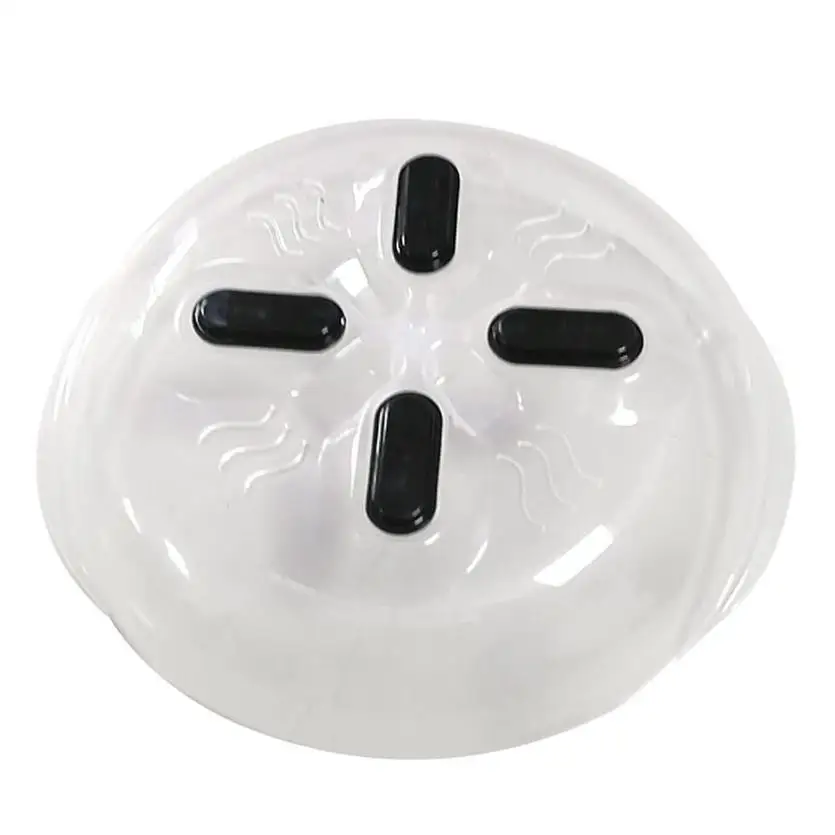 

New Food Splatter Guard Microwave Hover Anti-Sputtering Cover Oven Oil Cap Heated Sealed Plastic Cover Dish Dishes Food Cover