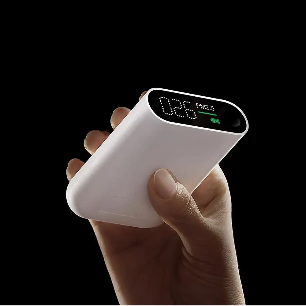 Горячий Xiaomi Smartmi PM2.5 детектор воздуха мини чувствительный монитор качества воздуха светодиодный экран PM 2,5 для домашнего офиса Портативный