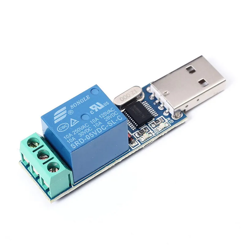 LCUS 1 5V USB Relay Module CH340 USB Intelligent Control Switch