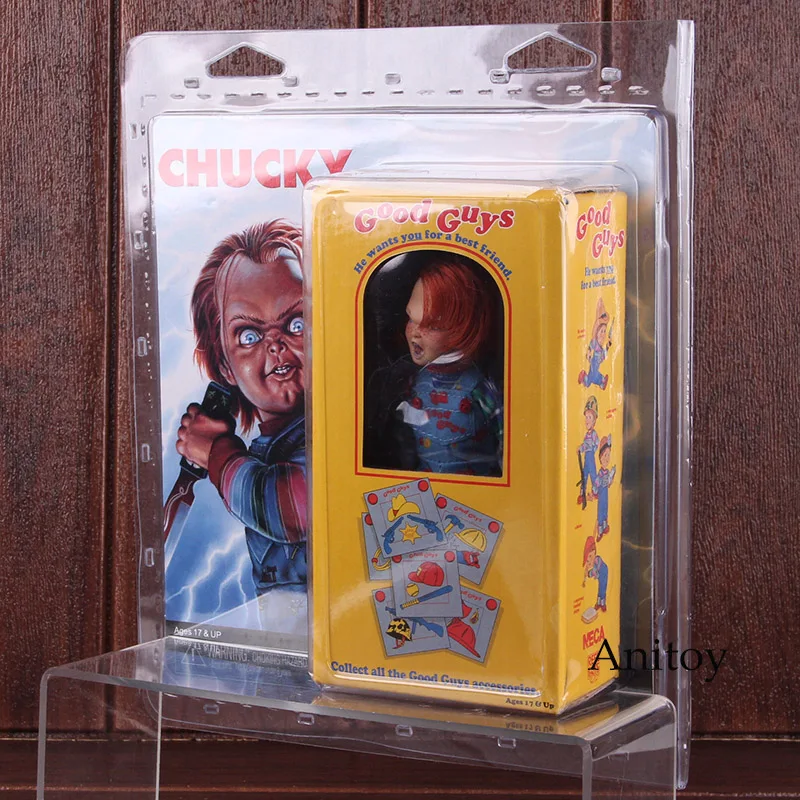 Горячие игрушки NECA Good Guys Childs Play Чаки ПВХ фигурка Коллекционная модель игрушки 11 см