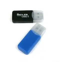 Портативный цветной высокой скорости USB 2,0 Micro SD T-Flash TF карт памяти Microsd Transflash для USB флэш-накопитель адаптер