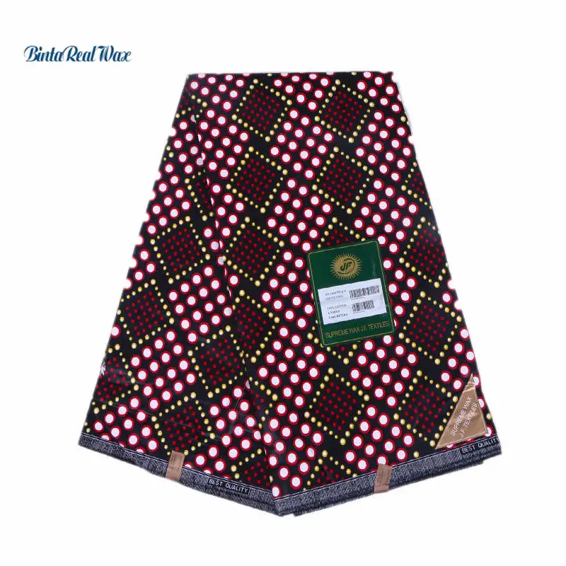 

Veritable Dutch Real Wax Hollandais Wax African Fabric 100% Cotton Nigeria Style Ankara Fabric For Women Dress 24FS1073