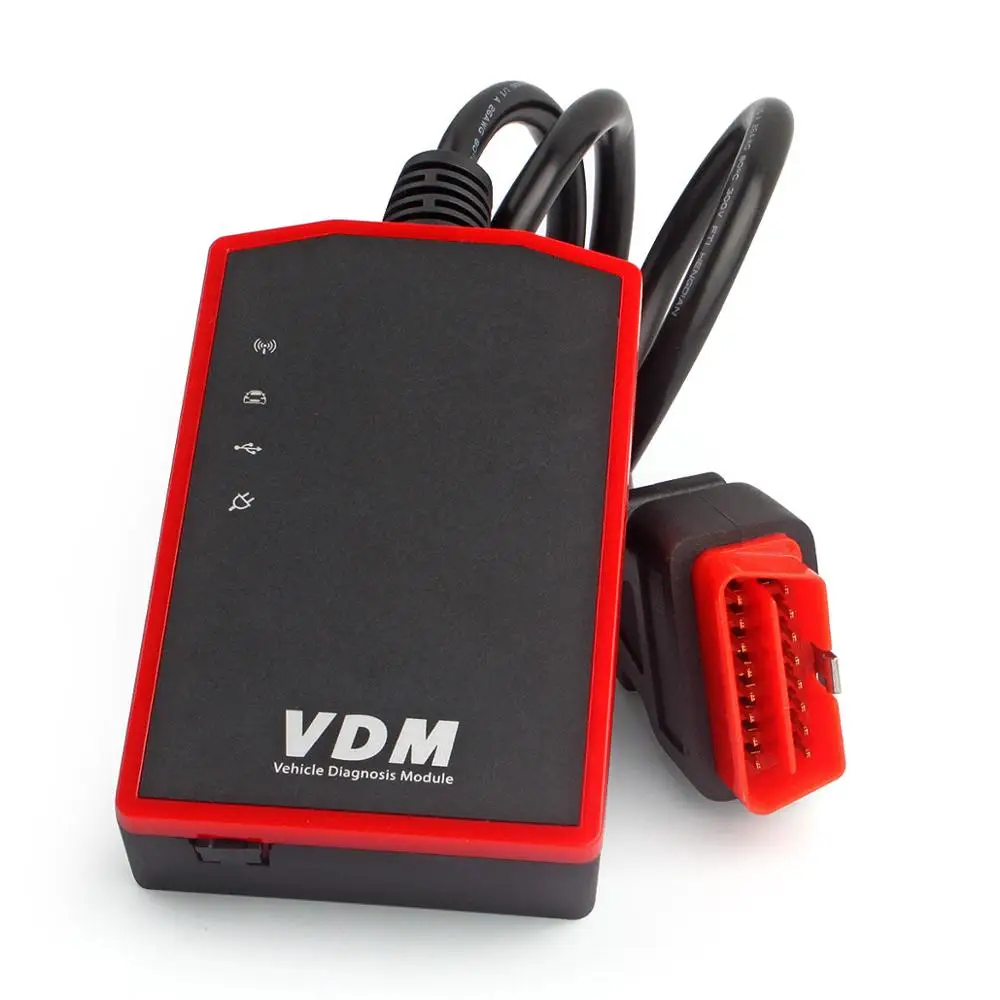 VDM V4.5 Wifi OBD2 диагностика авто Диагностический обд сканер для диагностики авто Полная система авто диагностический инструмент Многоязычный автомобильный OBD2 автомобильный сканер бесплатное обновление - Цвет: VDM ONLY