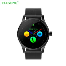 Floveme für ios android bluetooth smart watch pulsmesser schrittzähler anruf wearable electronic device smartwatch armband