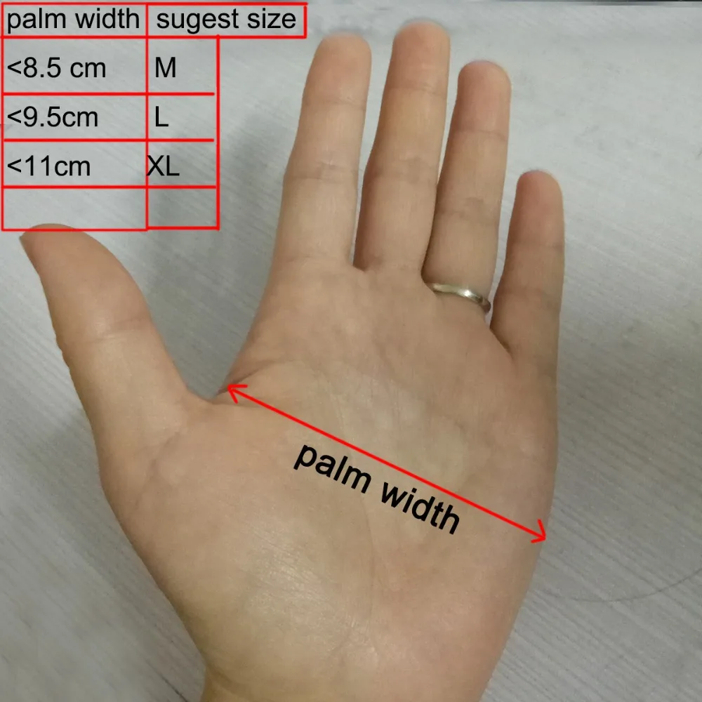 plam width