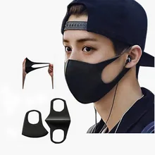 Пылезащитная маска, противотуманная дымка, PM2.5, мягкая маска из губки, предотвращающая пыльцу, для взрослых и детей, многоразовая, на заказ, фабричное направление