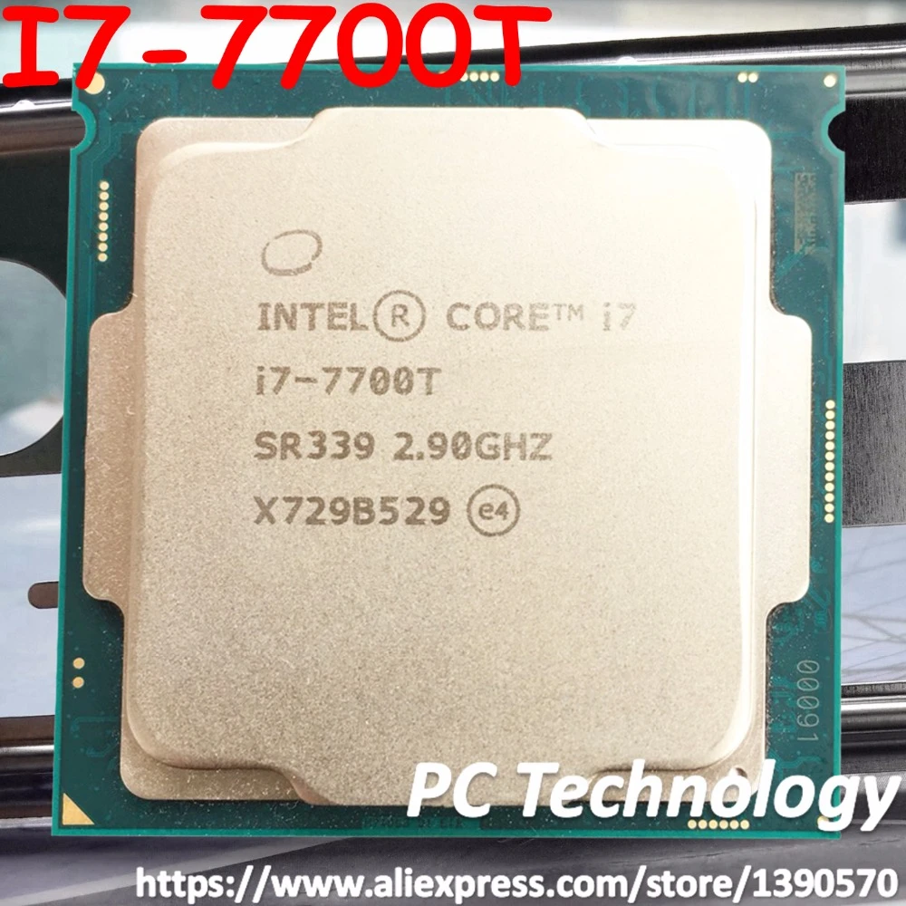 Original Intel Core CPU processor I7 7700T Quad core 2.90GHz 8MB Cache ...