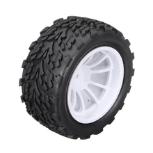 Venta caliente 1/10 Monster Truck Rc Neumáticos 2 unids/set Para HSP Tamiya Losi
