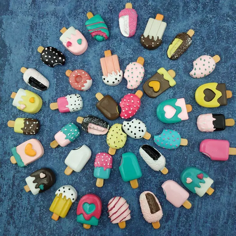 

Random 20 pcs Creative popsicle Fridge magnets set home deco refrigerator magnet Strong neodymium Magnetic sticker photo office