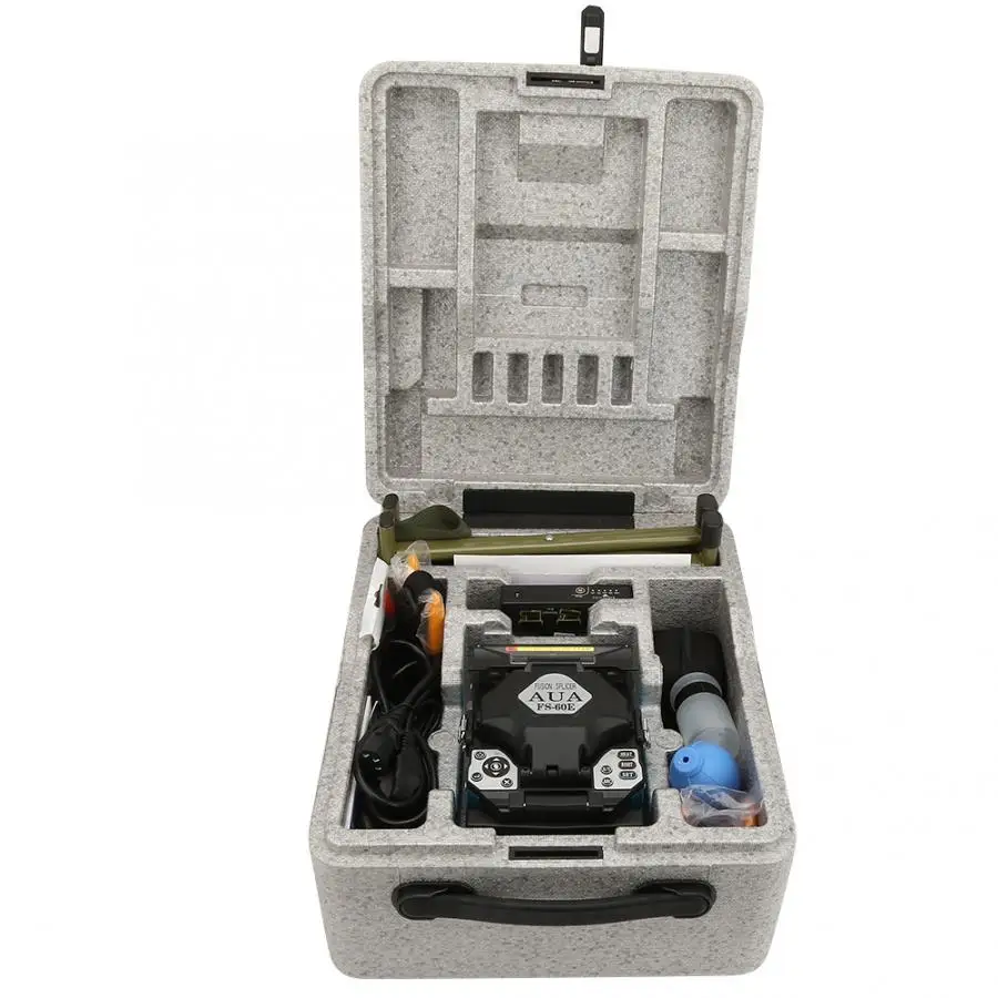 

Machine Tool Accessories Set Automatic Optical Fiber Fusing Splicer Splicing AC 100-240V