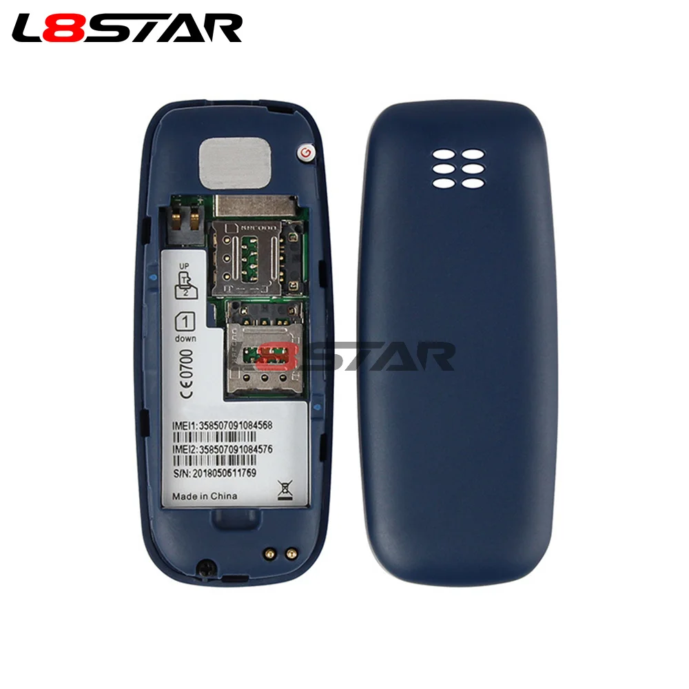 10 шт./лот L8star BM10 мини телефон с двумя Sim картами разблокированный сотовый Bluetooth