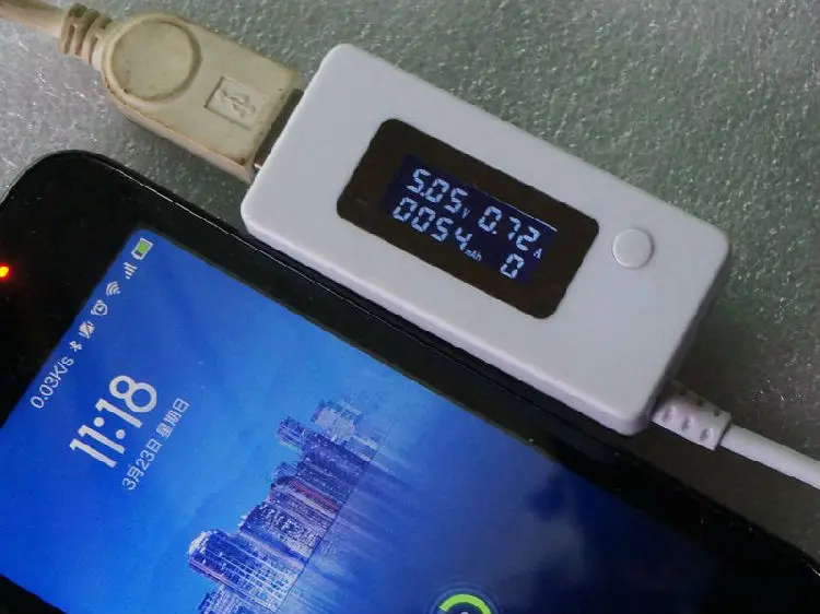 LCD USB Mini Voltage and Current Detector Mobile Power USB