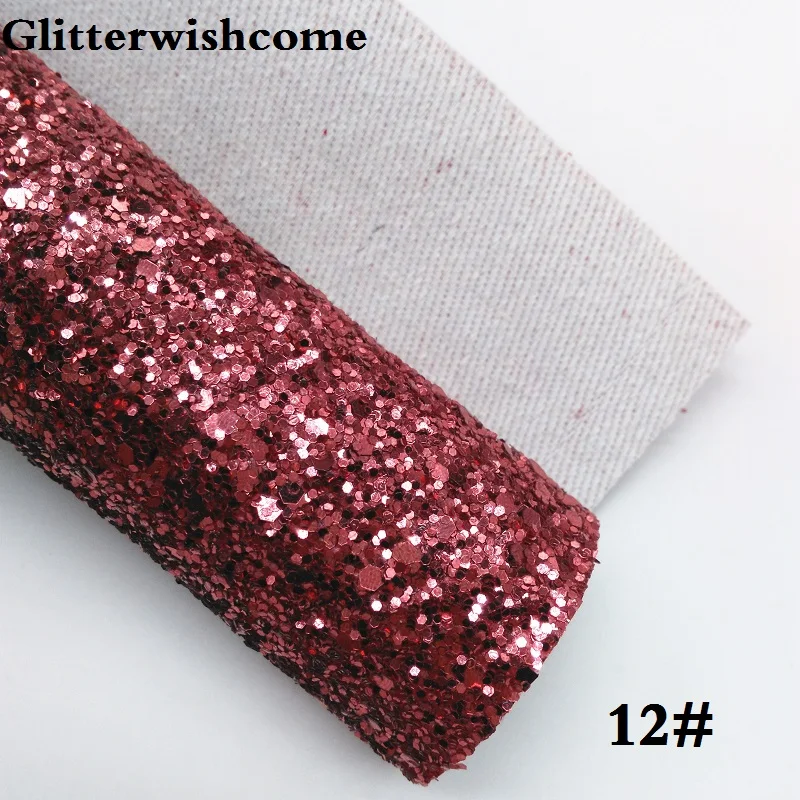 Glitterwishcome 21X29 см A4 Размеры виниловые обои для бантами, с эффектом блестящей кожи тканевый Виниловый фон для банты, GM117A