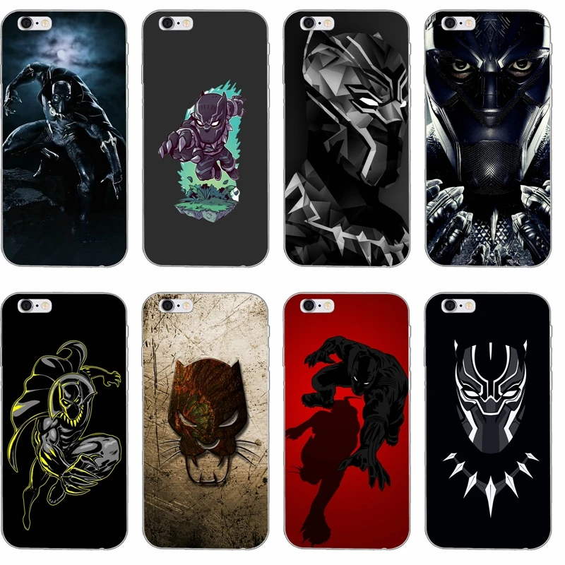 Comics marvel black panther slim Soft phone case For Samsung Galaxy J1
