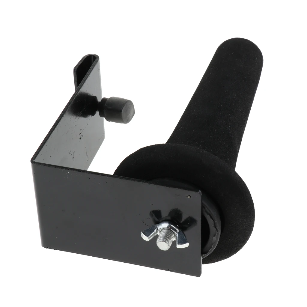 Tooyful Durable Iron Soprano Saxophone Sax Wall Mount Holder Hanger for Music Store School Studio Display/Storage Accessory