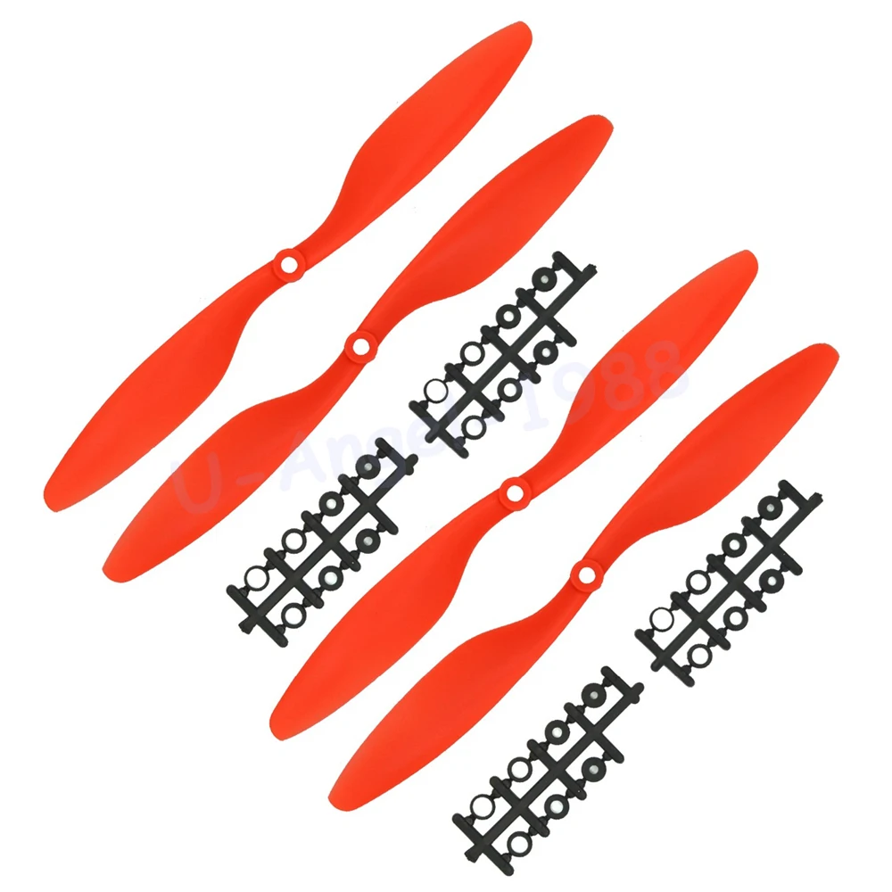 

4pcs/lot 10x4.5R 1045R Counter Rotating Propeller Prop Motor Shaft RC Mode airplane(2 pair)