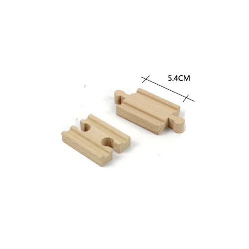 

2PCS Double Bump track 5.4CM Thomas Wooden Train Slot Track Railway Accessories Original Toy For Kids Gifts-Thomas EDWONE