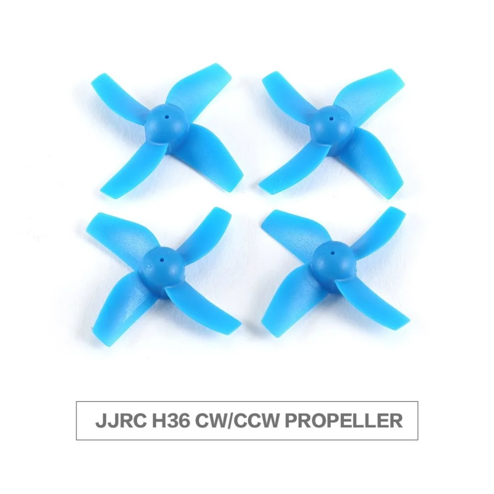 8 шт. CW/CCW Пропеллер для JJR/C H36 Дрон р/у мини Квадрокоптер запасные части Дрон комплектующие винта