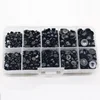 Unids/caja 760 ojos negros planos redondos ojos de plástico para muñecas que hacen juguetes oso de peluche muñecas ojos muñeca accesorios muñeca ojos ► Foto 1/4