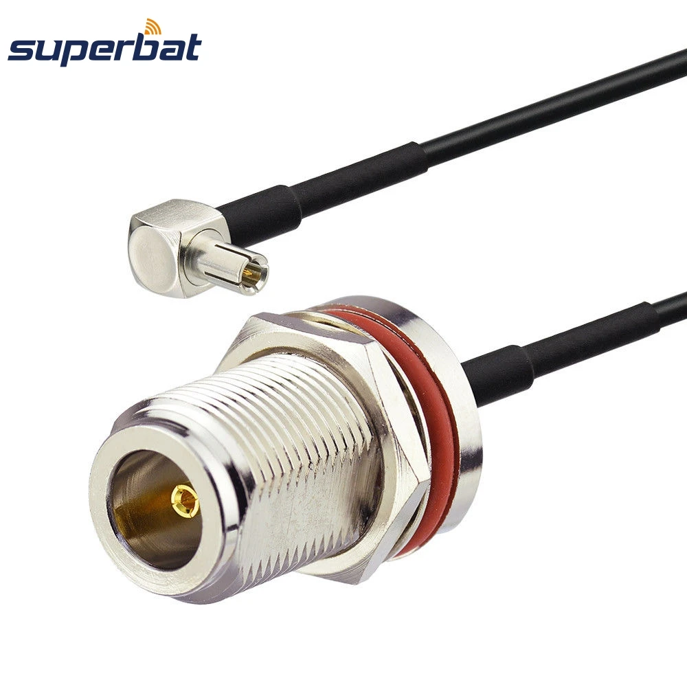 Superbat N-Тип Женский Джек TS9 штекер РА Пигтейл соединительный кабель RG174 20 см для Sierra Беспроводной AC502 3g/GSM/GPRS/4 г
