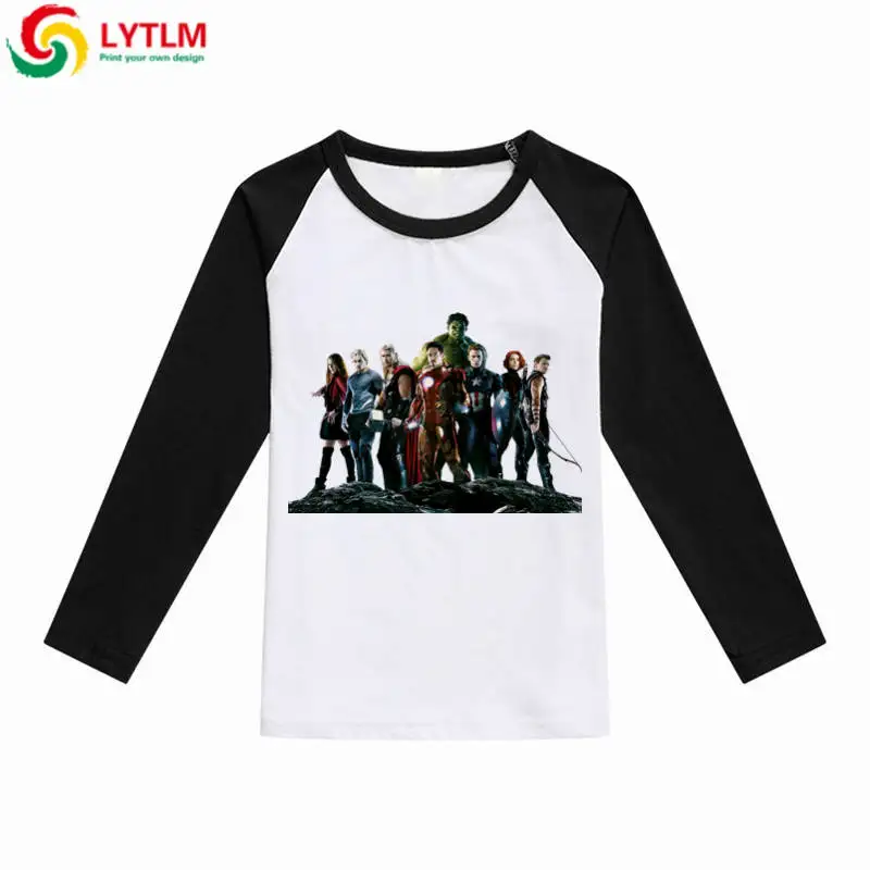 Buy LYTLM Marvel Tshirt Kids Captain America Hulk Thor Iron Man T Shirt Kids