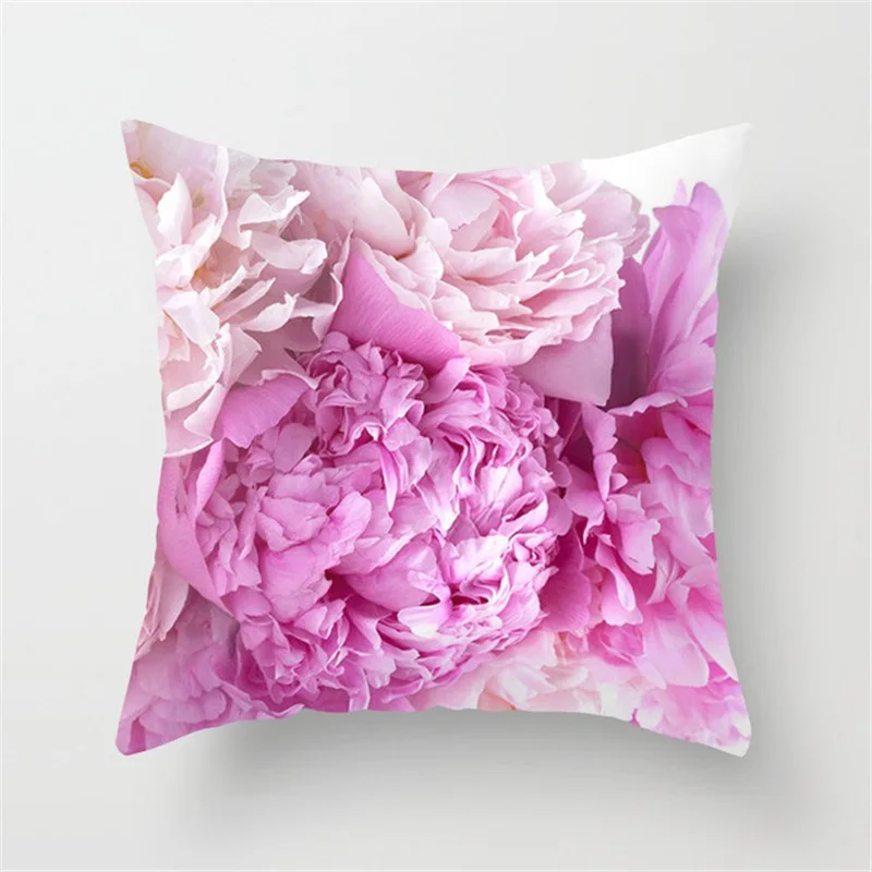 

2019 new Nordic Mediterranean style rose peach skin hump pillowcase sofa cushion cover pillow cover bts-bangtan zara*women 9