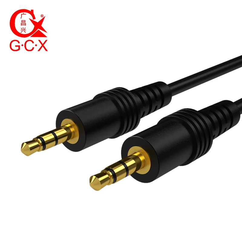 

G.C.X Car Aux Cable Male to Male 3.5mm Double Jack Audio Cable Male to Female Stereo Speaker Cord for Headphone PC Multimedia